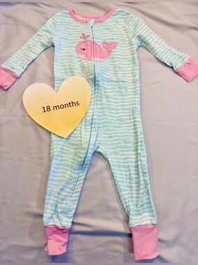 Kids Headquarters - Footless safe sleep onesie pajamas/sleeper
